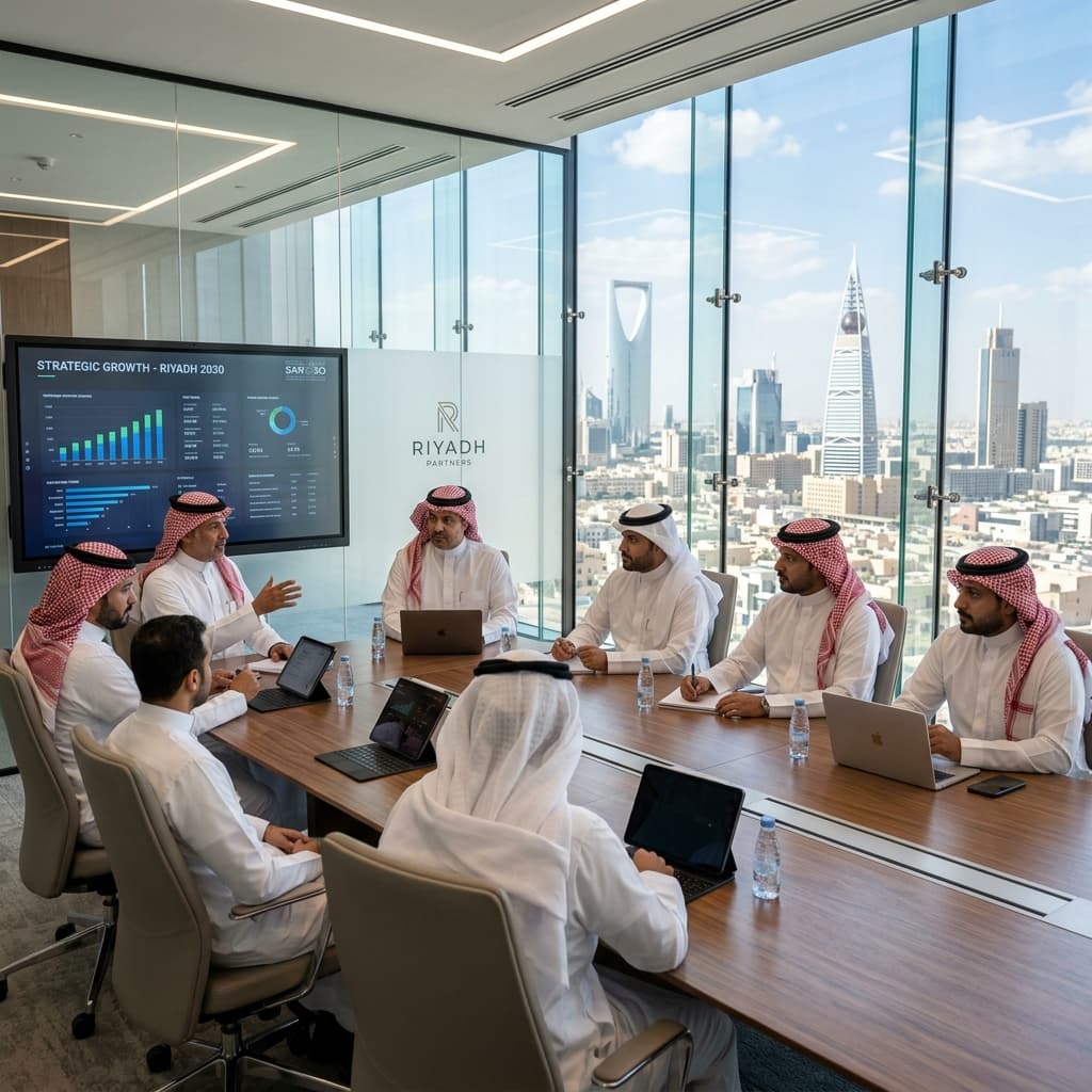 Traditional Meeting Scene